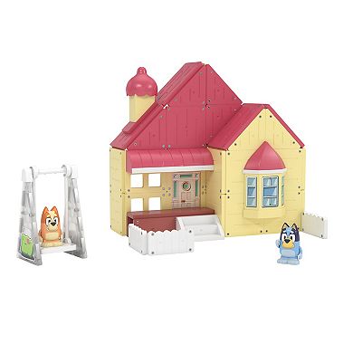 Tile Town Bluey Heeler Home Magnetic Tiles Playset