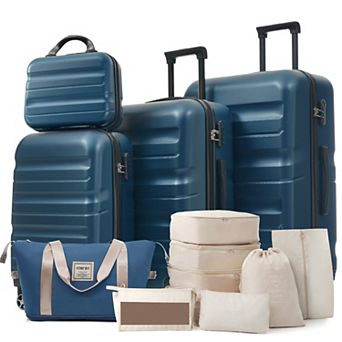 Merax Hardshell ABS Luggage Set - Lightweight & Durable Suitcases with Dual Spinner Wheels
