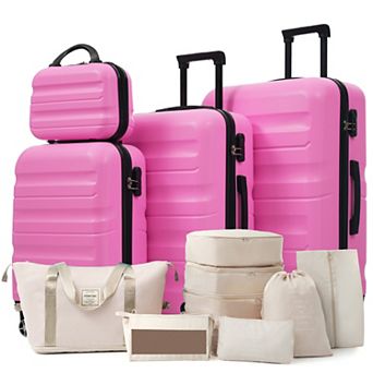Merax Hardshell ABS Luggage Set - Lightweight & Durable Suitcases with Dual Spinner Wheels