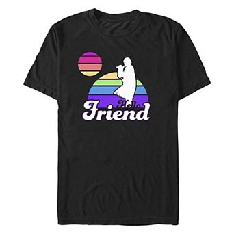 Men's Star Wars The Mandalorian Hello Friend Graphic Tee