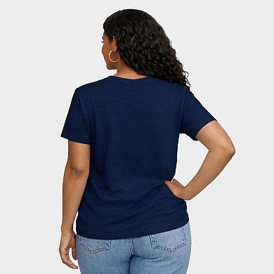 America Cherries Stripe - Women's Short Sleeve Graphic T-Shirt