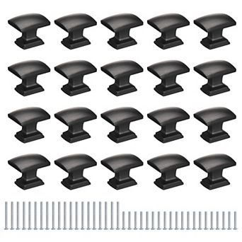 20 Pack Cabinet Knobs, 1.2" Dresser Knob, Drawer Pulls