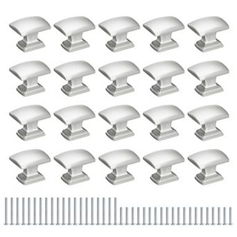 20 Pack Cabinet Knobs, 1.2" Dresser Knob, Drawer Pulls