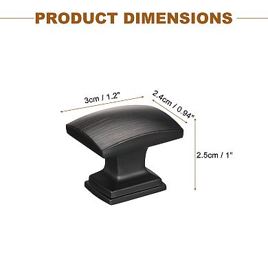 10 Pack Cabinet Knobs, 1.15" Dresser Knob, Drawer Pulls