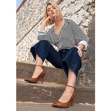 Andrea Heels with Ankle Strap 74105