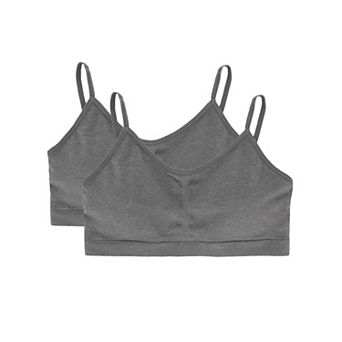 2 Pack Gathered Front Cup Training Bra