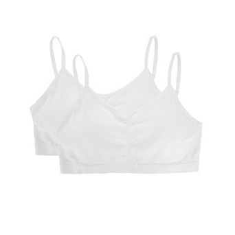 2 Pack Gathered Front Cup Training Bra