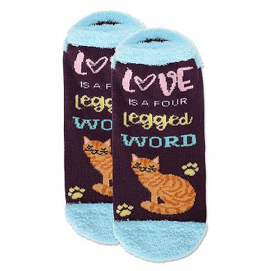 Women's Cat Mama Low Cut Socks