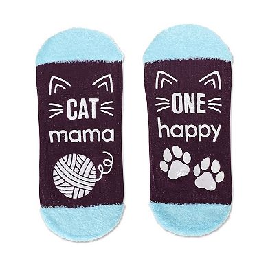 Women's Cat Mama Low Cut Socks
