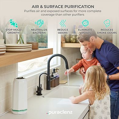 Puraclenz Photon P3000X Air Purifier for Home, Air & Surface Purification, Up to 3000 sqft, Removes