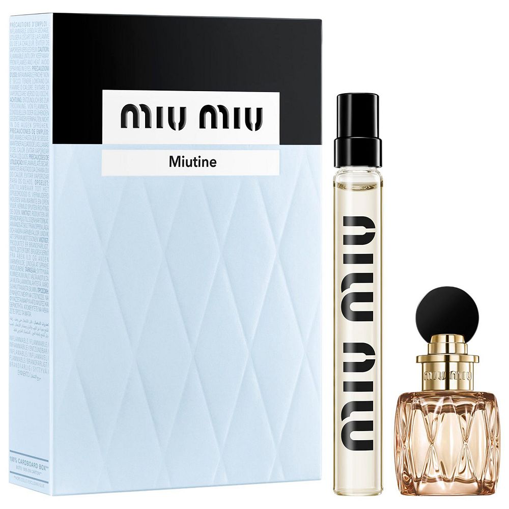 miu miu Mini Miutine Eau De Parfum Perfume Duo Gift Set