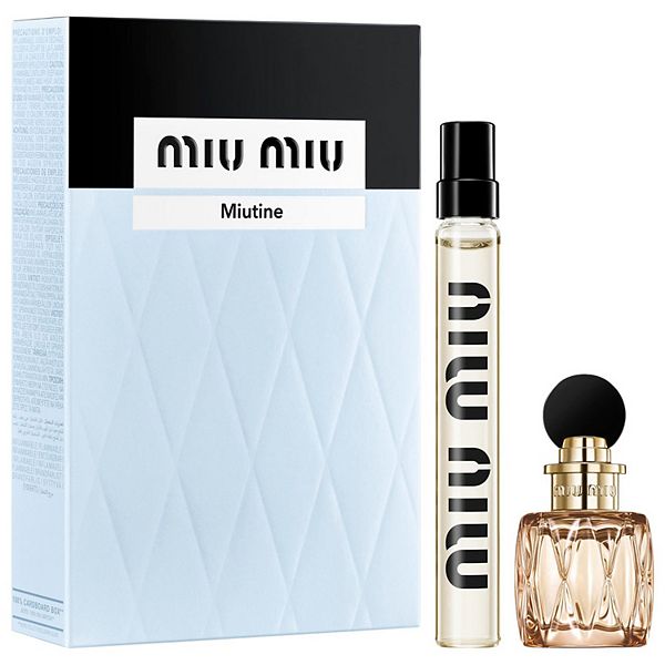 miu miu Mini Miutine Eau De Parfum Perfume Duo Gift Set