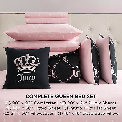 Juicy Couture Link Printed Bedding Bed in a Bag