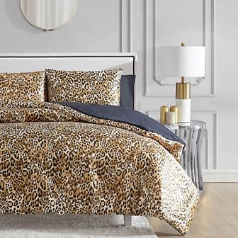 Juicy Couture Monica Leopard Comforter Set