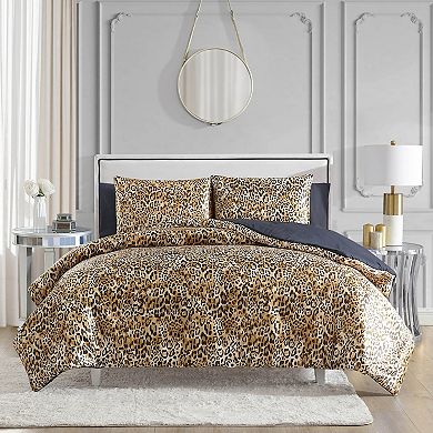 Juicy Couture Monica Leopard Comforter Set