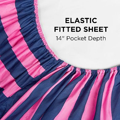 Juicy Couture Rose Logo Comforter Set with Sheets