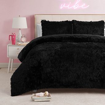 Juicy Couture Shaggy Comforter Set with Shams