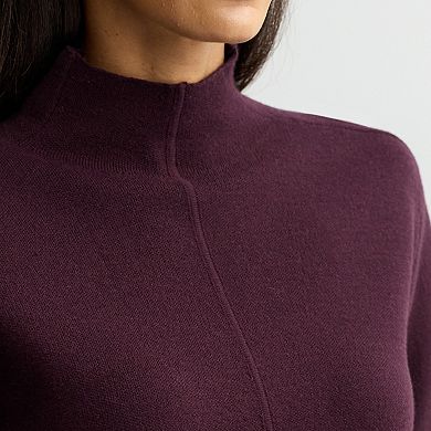 Women's Nine West Mock Neck Pullover Sweater