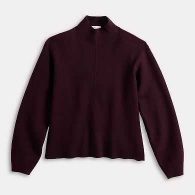 Women's Nine West Mock Neck Pullover Sweater