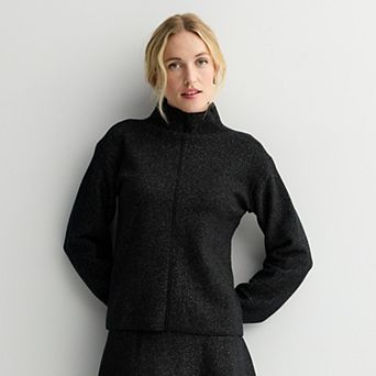 Women's Nine West Mock Neck Pullover Sweater