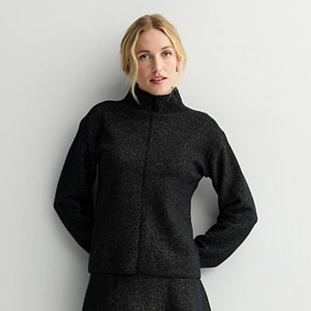 Women's Nine West Mock Neck Pullover Sweater