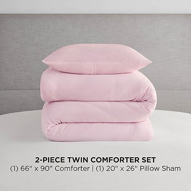 Juicy Couture Solid Velour Comforter Set