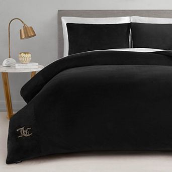 Juicy Couture Solid Velour Comforter Set
