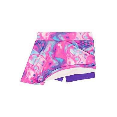 Baby & Toddler Girl Under Armour Printed Top & Skort Set