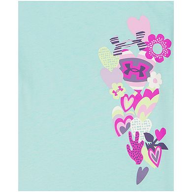 Girls 4-6 Under Armour 2-Piece Skort & Graphic Tee Set