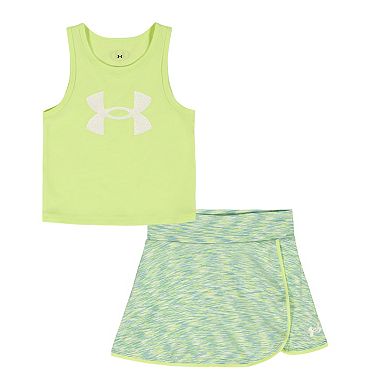 Girls 4-6x Under Armour Tank Top & Wrap Skort Set