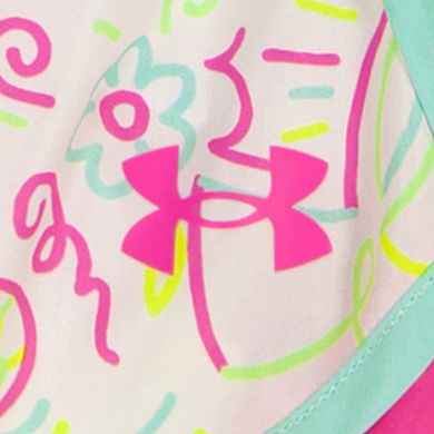 Girls 4-7 Under Armour Printed Shirt and Short Set