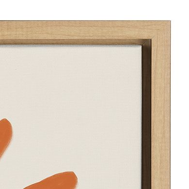 Sylvie Sleepy Sun Framed Canvas by Kelly Knaga