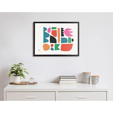 Sylvie Spring Framed Canvas by Kelly Knaga