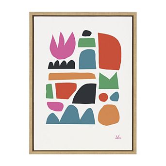 Sylvie Spring Framed Canvas by Kelly Knaga