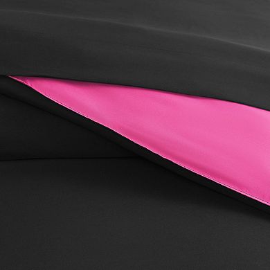 Juicy Couture Alexis Solid Bed in a Bag Comforter Set with Sheets