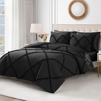 Juicy Couture Diamond Ruffle Comforter Set with Shams