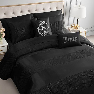 Juicy Couture Glam Night Comforter Set with Decorative Pillows