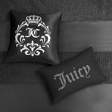 Juicy Couture Glam Night Comforter Set with Decorative Pillows