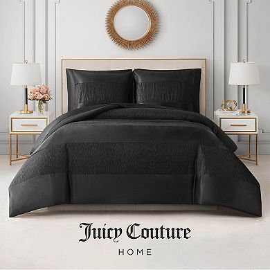 Juicy Couture Glam Night Duvet Cover Set with Shams
