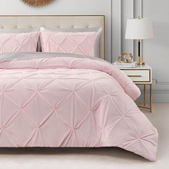 Juicy Couture Kiss Pleat Comforter Set with Shams