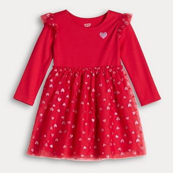 Girls 4-12 Jumping Beans® Ruffle Sleeve Tutu Dress