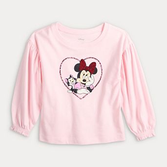 Baby & Toddler Jumping Beans® Disney's Minnie Mouse Ruffle Cuff Long Sleeve Tee
