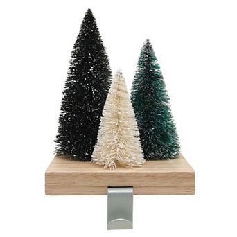 St. Nicholas Square® Bottle Brush Trees Stocking Holder