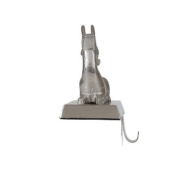 St. Nicholas Square® 2-pc. Silver Finish Metal Deer Stocking Holder Set