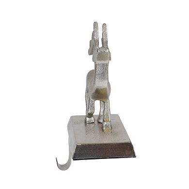 St. Nicholas Square® 2-pc. Silver Finish Metal Deer Stocking Holder Set