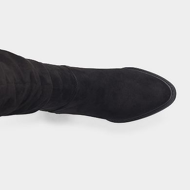 SO® Pauli Tall Scrunch Women's Block Heel Boots