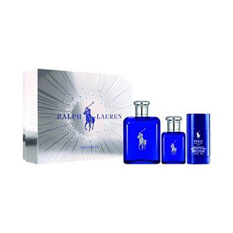Ralph Lauren 3 pc Polo Blue Eau de Toilette Trio Gift Set