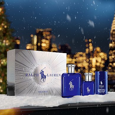 Ralph Lauren 3-Pc. Polo Blue Eau de Toilette Trio Gift Set