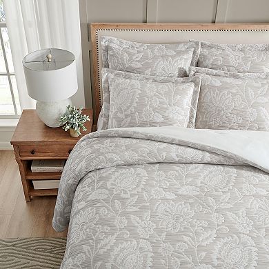 Levtex Home Sarrah Natural Duvet Cover Set or Euro Shams