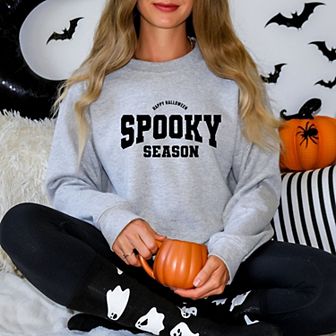 Simply Sage Market Varsity Spooky Season Sweatshirt